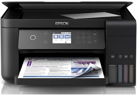 Epson - C11CG21301 - Epson L6161 Wireless Ecotank Inkjet Multifunction Printer - Color - Copier/Printer/Scanner - 33 Ppm Mono/20 Ppm Color Print - 4800 X 1200 Dpi Print - Automatic Duplex Print - 100 Sheets Input - Color Scanner - 1200 Dpi Optical Scan -