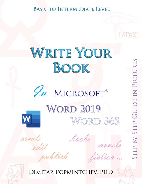Write Your Book In Microsoft Word 2019 (Non-Scientific)