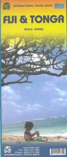 1. Fiji & Tonga Travel Reference Map Scale Varies