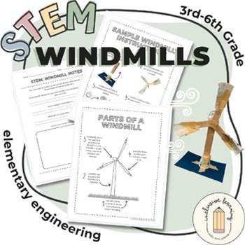STEM Activity: Using The Engineering Process To Build Windmills
