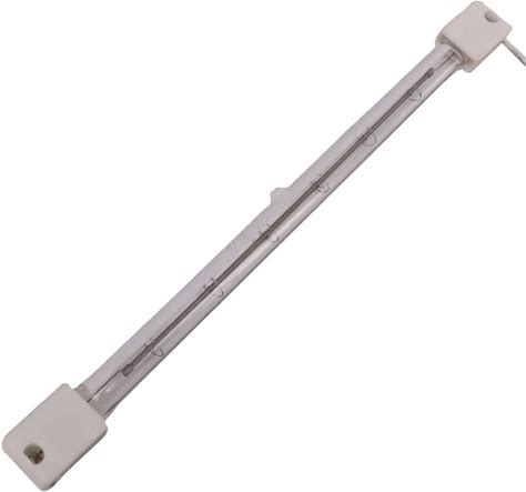 Infrared Lamp With Embedded White Reflector 2000W IR 400V SK15 Reflector