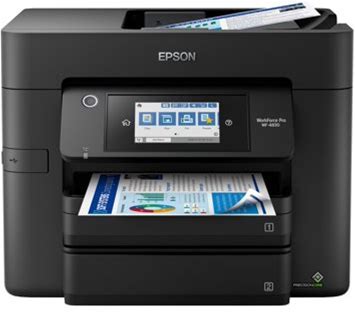Epson Workforce Pro Wf-4830 Wireless All-In-One Printer With Auto 2-Sided Print, Copy, Scan And Fax, 50-Page Adf, 500-Sheet Paper Capacity, And 4.3" C