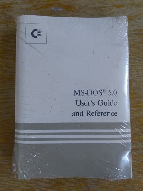 Commodore MS-DOS 5.0, NEW FACTORY SEALED, Microsoft OEM 5.25-Inch Floppy Disks