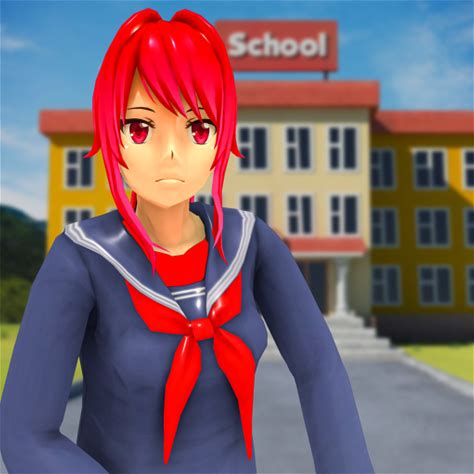 Anime High School Girl Yandere Simulator - Sakura School Japanese Girl Game