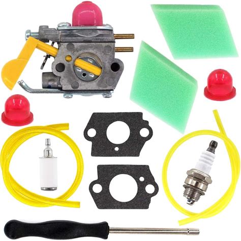HURI Carburetor With Adjustment Tool Kit Screwdriver For Poulan Weed Eater Featherlite SST25 FL20 FL20C FL23 FL26 FX26S FX26SC MX550 MX557 P1500 P250