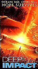 Deep Impact VHS, 1998, Paramount Presentations. VHS Tapes. 0097363308232.