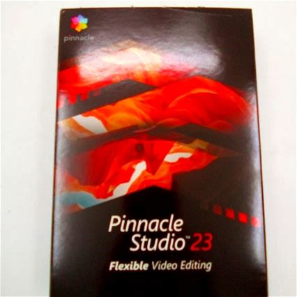Pinnacle Studio 23 Flexible Video Editing. | Color: Black/Red | Size: Os