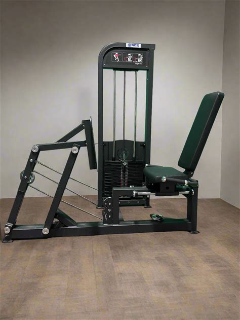 Selectorized Horizontal Leg Press With 250Lb Weight Stacks (New)