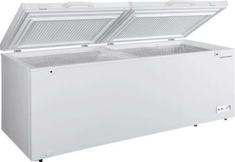 Hamilton Beach 21 Cu. Ft. Chest Freezer, Double Doors, HZ9212, White