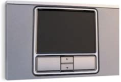 Canvas Print | Touchpad And Scroll Buttons From A Laptop Wall Art