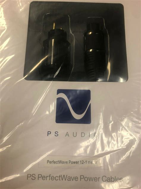 Ps Audio Perfectwave Ac12 1m Pcocc-Copper 8-Ga Power-Cable Euro Style