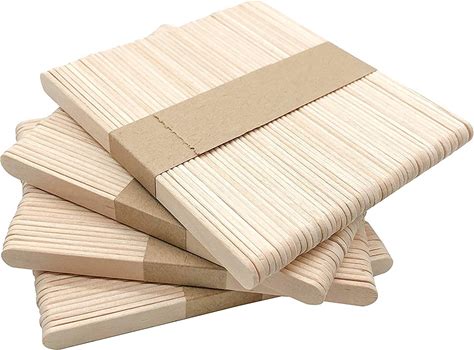 Perfect Stix Popsicle Sticks. Grade A Premium Popsicle Sticks, Pack Of 1000CT, Food Grade 100% Natural Birch Wood, Premium Sticks.