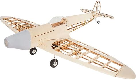 JWRC Spitfire 1020mm Wingspan Balsa Wood RC Airplane Fighter KIT