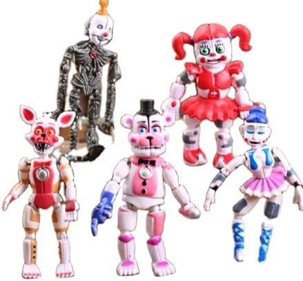 LINDA Toy New Arrival 6Pcs/Set Five Nights At Freddys Action Figure Toys Golden Freddy Boy Collection Vinyl Doll Game Model Toys