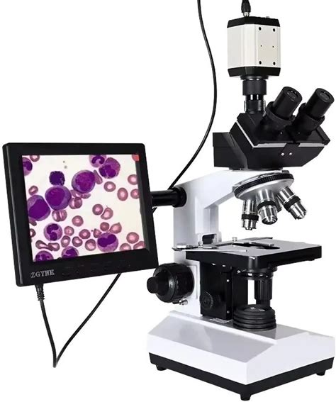 Professional High-Magnification LED Illuminated Biological Microscope For Microbiology Clinical & Lab Research Precision Optics