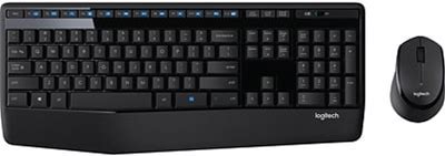 Logitech MK345 Wireless Keyboard & Mouse, Black (920-006481) | Quill