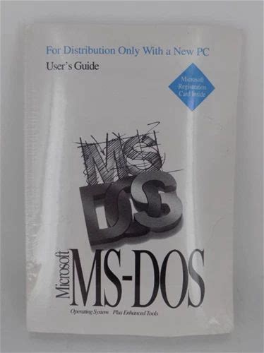 SEALED Microsoft MS-DOS FULL Version Plus Enhanced Tools W/ Manual! FREE SHIP!