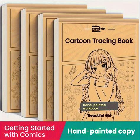 48-Page Line Drawing Book For Beginners - Step-By-Step Tracing Practice With Hand-Drawn Sketching Techniques & Mixing Colors | Learn To Draw Anime