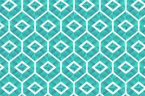 Hexagon Square Blue Gradient Pattern