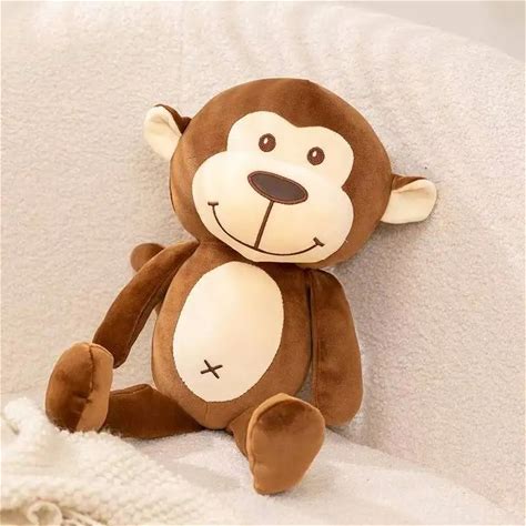 Latest Soft Monkey Doll Kawaii Stuffed Plush Toy Handmade Doll Cartoon Anime Cute Pillow Children's