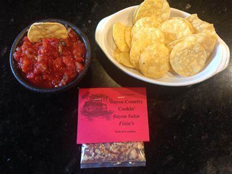 Bayou Country Cookin' Salsa Fixin's Homemade Gourmet Is A Great Gift Or Family Holiday Party Dip