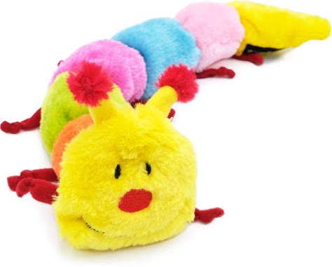 Caterpillar Deluxe Dog Toy With 7 Squeakers For Medium & Large Dogs