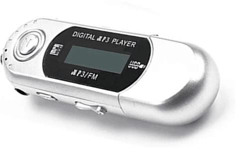 Mini MP3 Player USB 2.0 Small Flash Drive Multilanguage LCD Music Player With