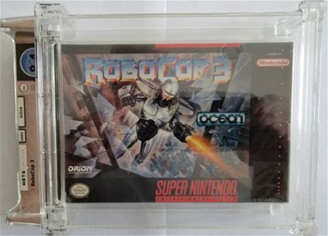 Robocop 3 (Super Nintendo Snes) Wata 9.4 A+ Factory Sealed