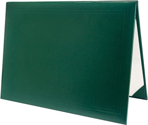 Graduatepro Certificate Holder A4 Diploma Cover Document Padded Graduation University Paper Smooth Forest 1Pcs