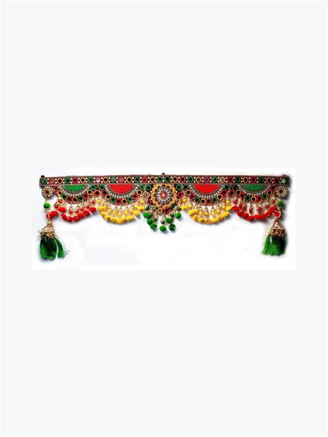 Multicolor Beaded Handmade Toran For Home Entrance
