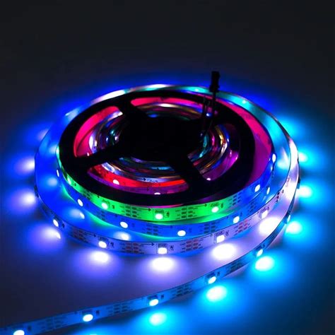 Music Reactive Ws2812b Led Strip 60 Ip67 Horse Race Led Shelf Strip Architectural Led Strip Light