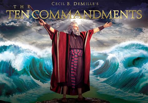 The Ten Commandments (Six-Disc Limited Edition Blu-Ray/DVD Combo Gift Set)