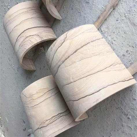 Arch Yellow Sandstone Columns Cladding Tile Sandstone Prices