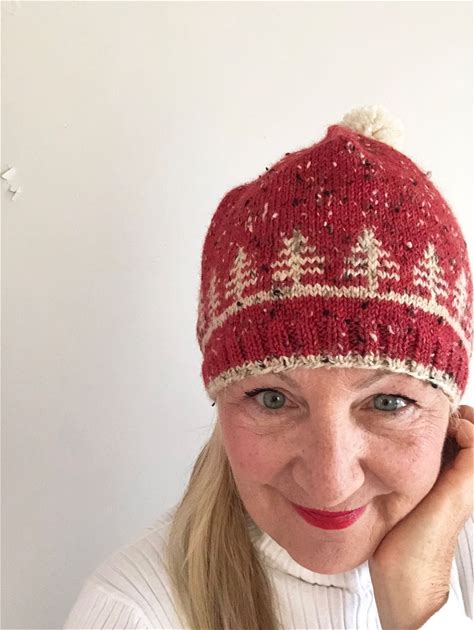 KNITTING PATTERN, PDF, True North Hat, Dk Weight, Easy Fair Isle Hat