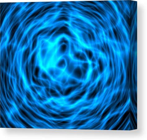 Abstract Computer Artwork 1 Canvas Print