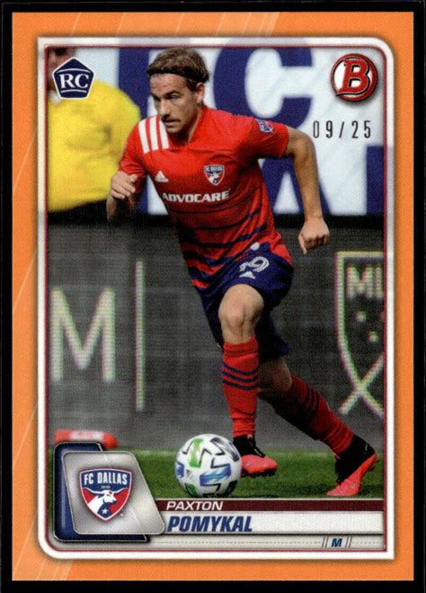 2020 Bowman MLS Soccer Pick A Card Color Inserts. Topps. Trading Card Singles.