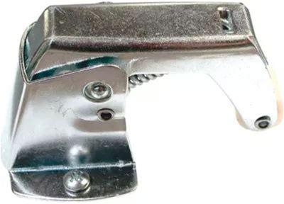 Prime-Line 1-3/4 in. Zinc-Plated Steel Construction Screen Door Spring-Loaded Catch With No-Mar Rollers, K 5051