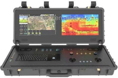 Multi-Functional Dual Screen UAV Ground Control Station Drone Wireless Flight Controller Drone Control System Drone Accessory