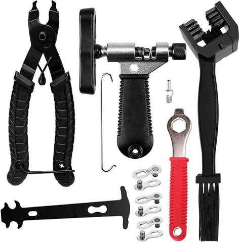 Chain Riveter Bicycle, Bicycle Chain Tool, 11 Pieces Chain Pliers Bicycle Chain, Chain Lock Pliers And Bicycle Chain Riv