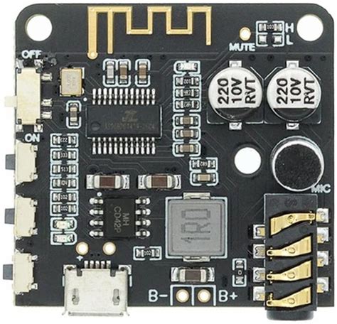 Phipps Electronics Bluetooth Audio Receiver Amplifier Module - BT50-Audio-Pro