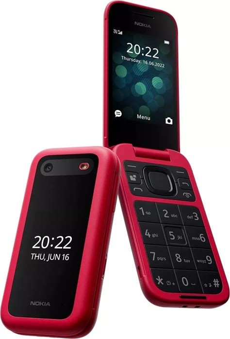 Nokia 2660 Flip 4G Dual-SIM 128MB+48MP Unlocked Flip Mobile Phone New Sealed