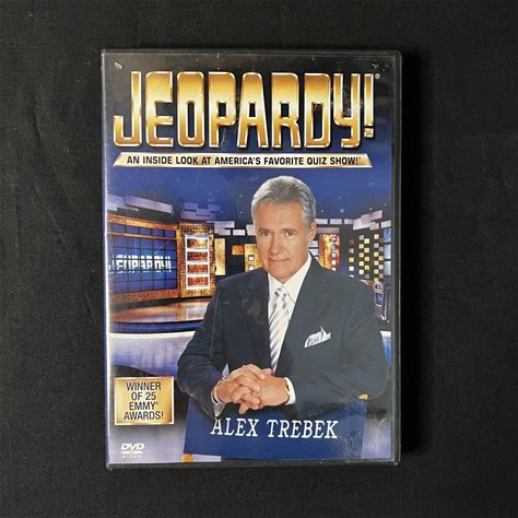 Jeopardy - AN INSIDE LOOK AT AMERICA's FAVORITE QUIZ SHOW! DVD 2005 Alex Trebek
