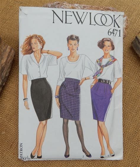New Look 6471 / New Look Skirt Pattern Size 8-10-12-14-16-18 / New Look Skirt Pattern 6471