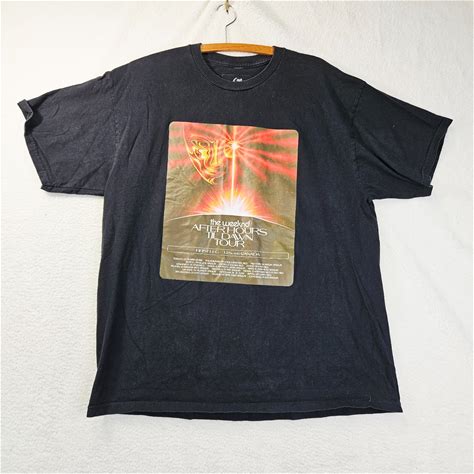 The Weekend, After Hours Til Dawn Tour Concert Shirt XL Black Graphic Laser XO. The Weekend. Black. T-Shirts.