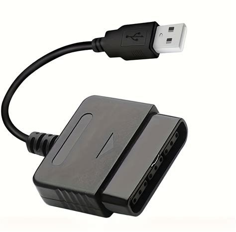 Aimbot Usb To Plug In Controller, Ps2 To Usb, USB Adapter Cable For PS1/PS2/PS3 For PC Gaming, Easy To Use, Ps2 Wireless Controller, Supports