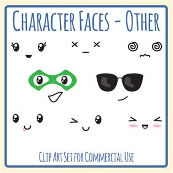 Faces To Put On Things - Other - Make Your Own Emoji Character Clip Art