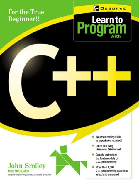 Learn To Program With C++ - 1st Edition (Ebook)