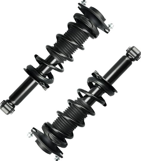 PHILTOP Rear Struts Assembly For 2010-2012 Legacy, 172690 2 Complete Struts And Shocks Absorber Assembly,Quick Suspension Loaded Struts With Coil S