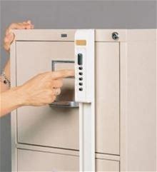 Simplex File Cabinet Keyless Lock, 4 Drawer Cabinet