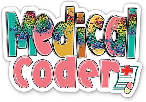 Medical Coder Stickers - 2 Pack - Waterproof Vinyl For Car, Phone, Water Bottle, Laptop - Coding Cute Decals (2-Pack)